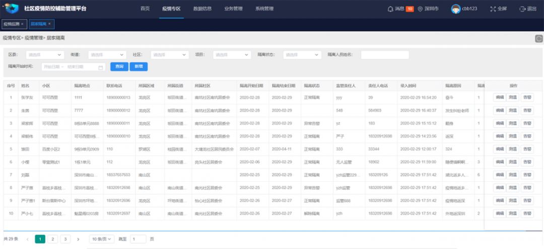 夯实社区排查和防控基础,助力智能疫情管控丨零壹社区疫情防控系统重磅升级!