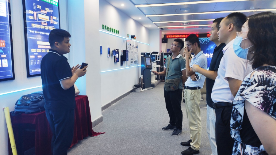 广州考察团莅临湖南小壹进行考察交流